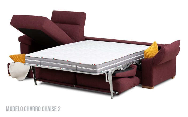 Sofá Cama Charro con Chaise - Imagen 5